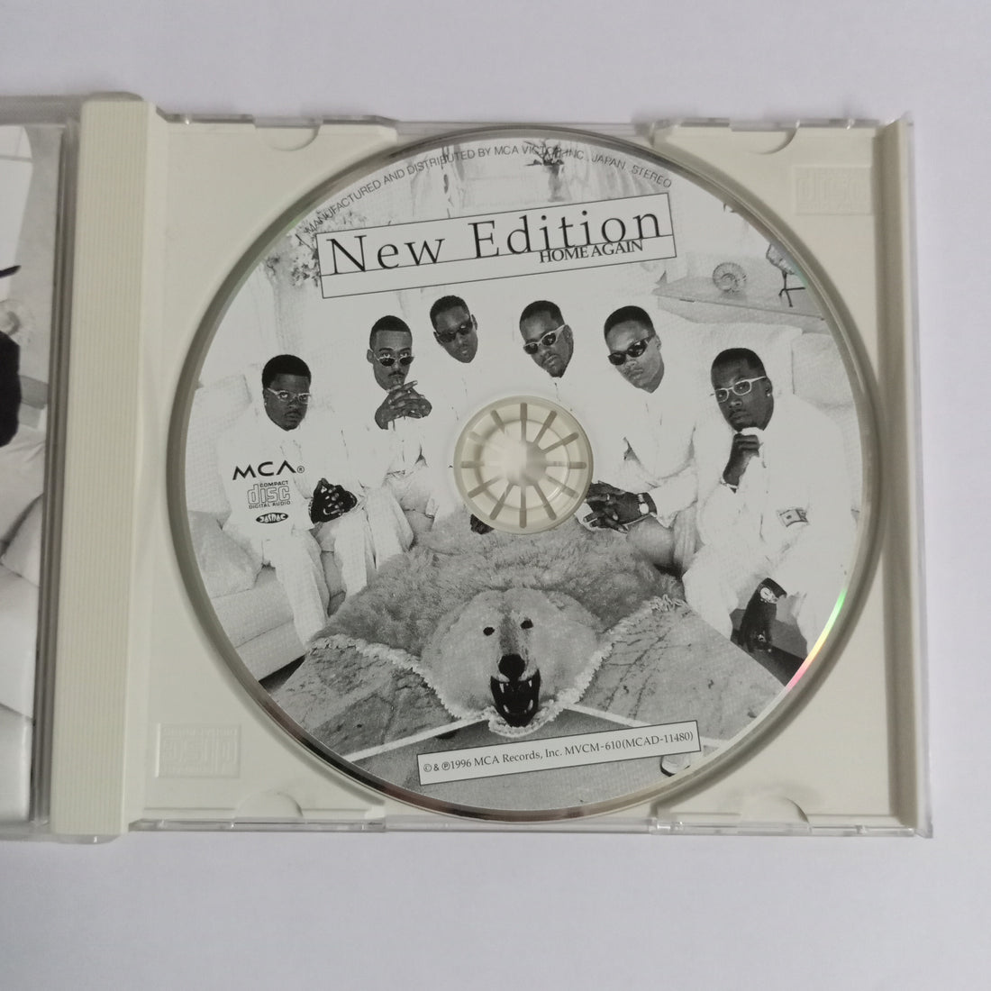 ซีดี New Edition - Home Again (CD) (VG+)