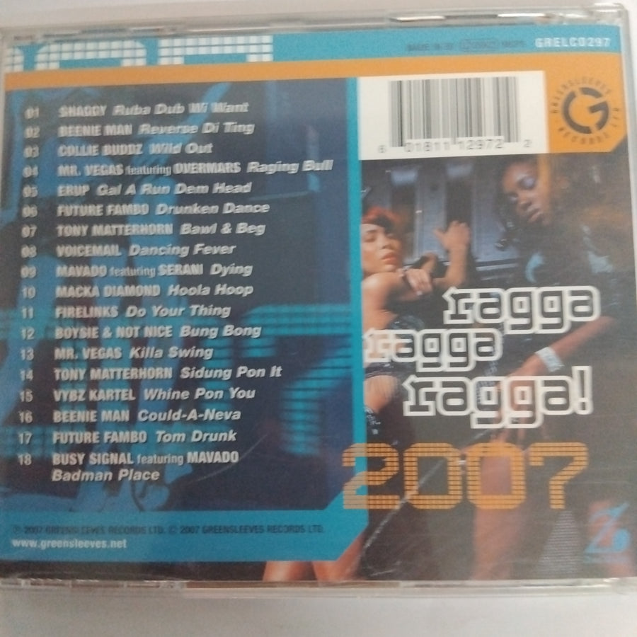 ซีดี Various - Ragga Ragga Ragga! 2007 (CD) (VG+)