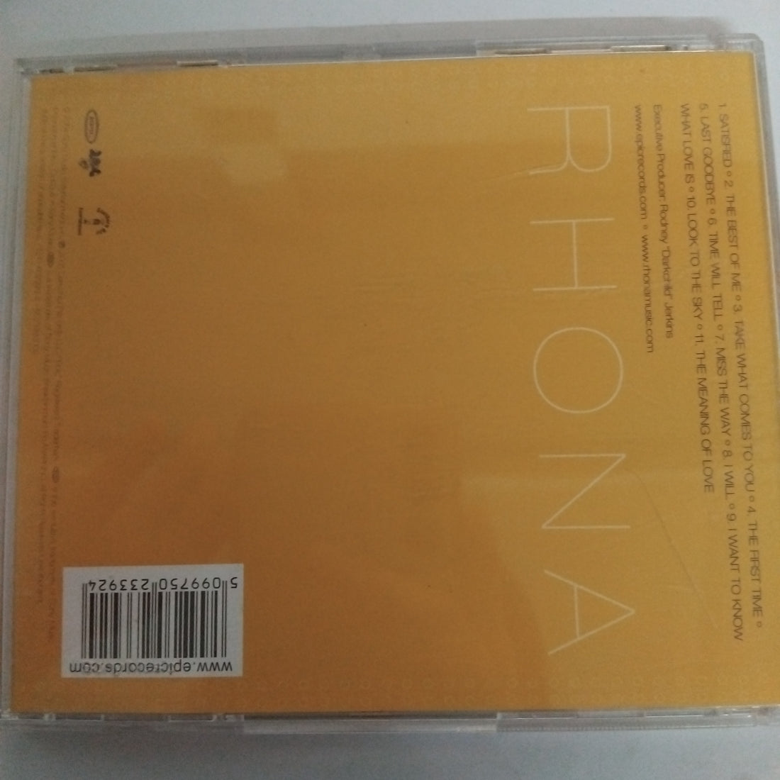 ซีดี Rhona - Rhona (CD) (VG)