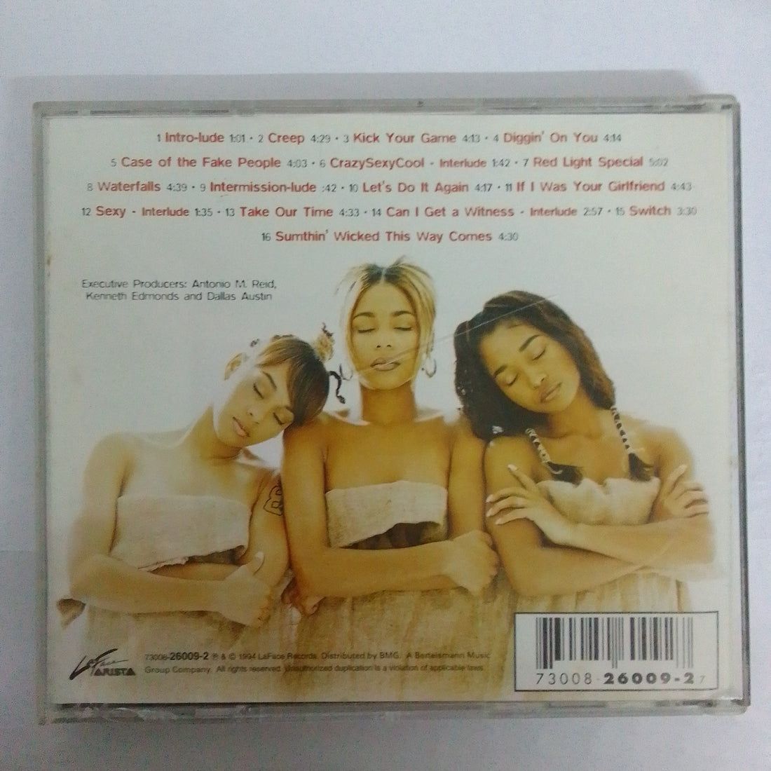 ซีดี TLC - CrazySexyCool (CD) (VG+)