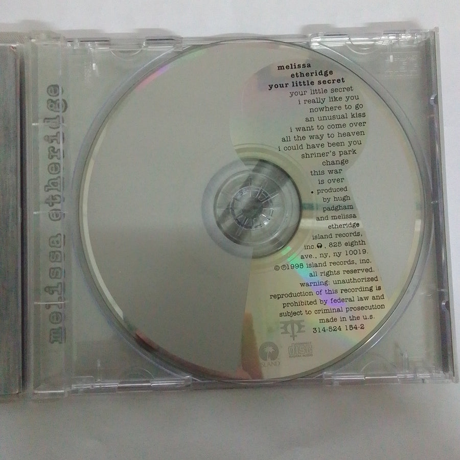 ซีดี Melissa Etheridge - Your Little Secret CD VG+