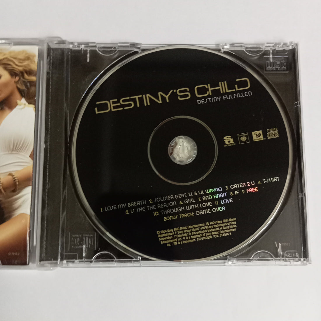 ซีดี Destiny's Child - Destiny Fulfilled (CD) (VG+)