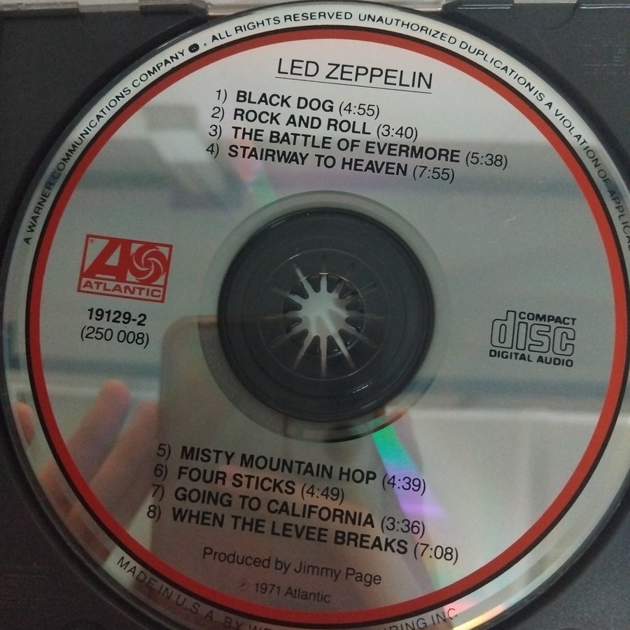 Led Zeppelin - Untitled (CD) (VG+)