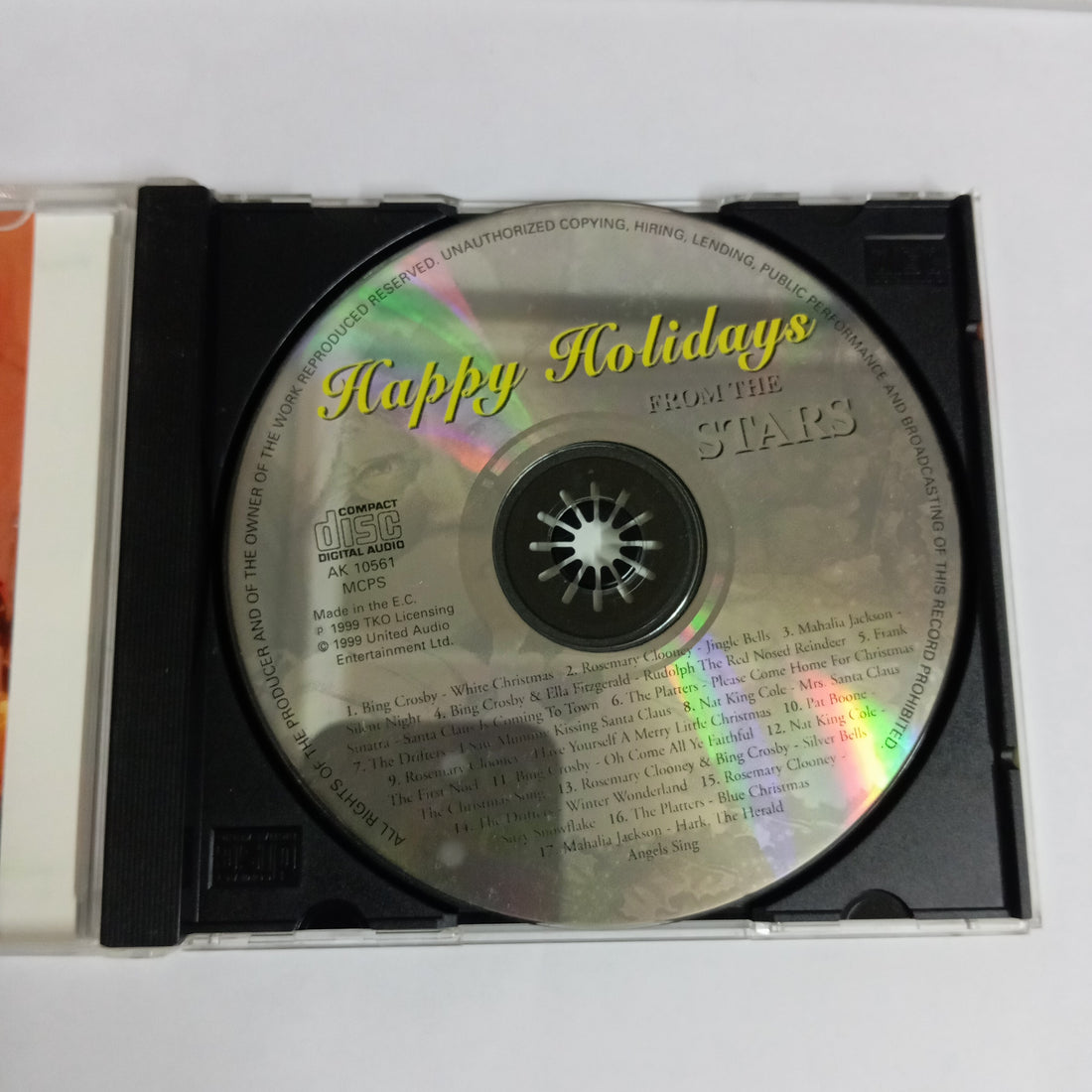 ซีดี Various - Christmas With The Stars (CD) (VG+)