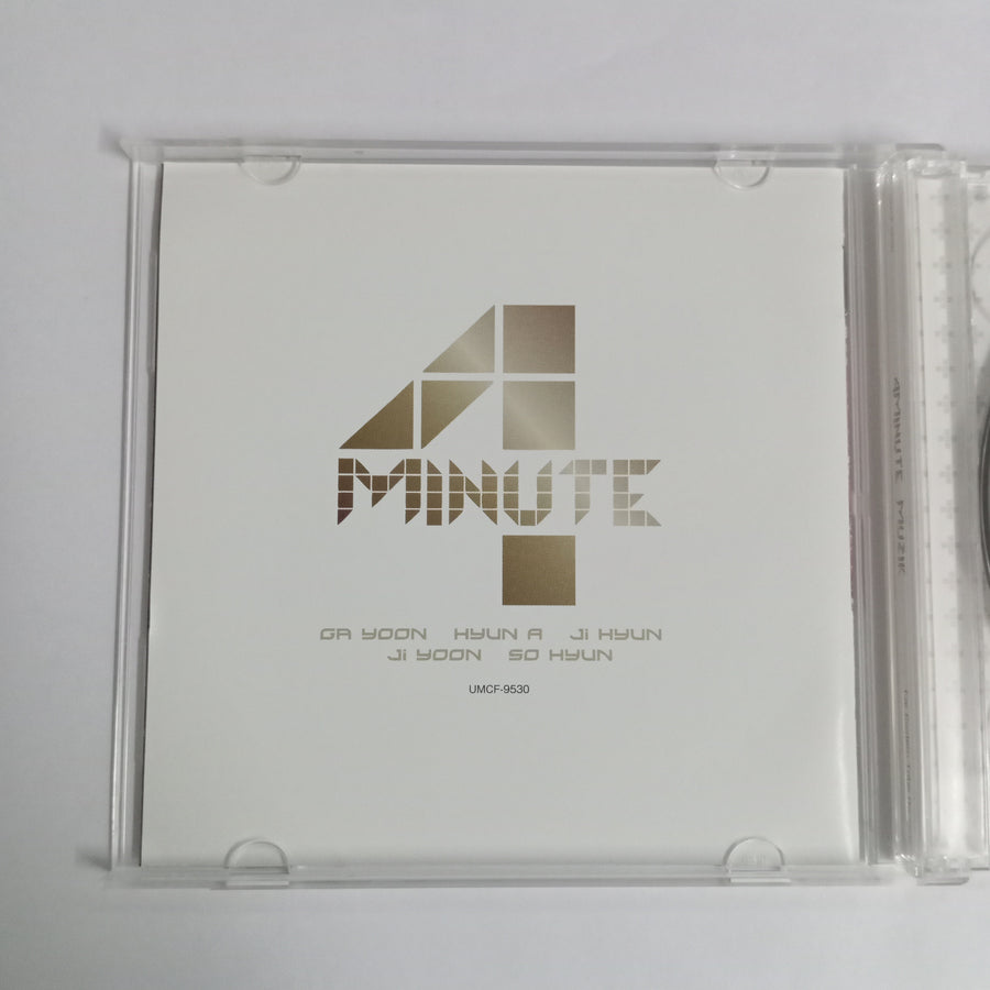 ซีดี 4Minute - Muzik (CD) (VG+)