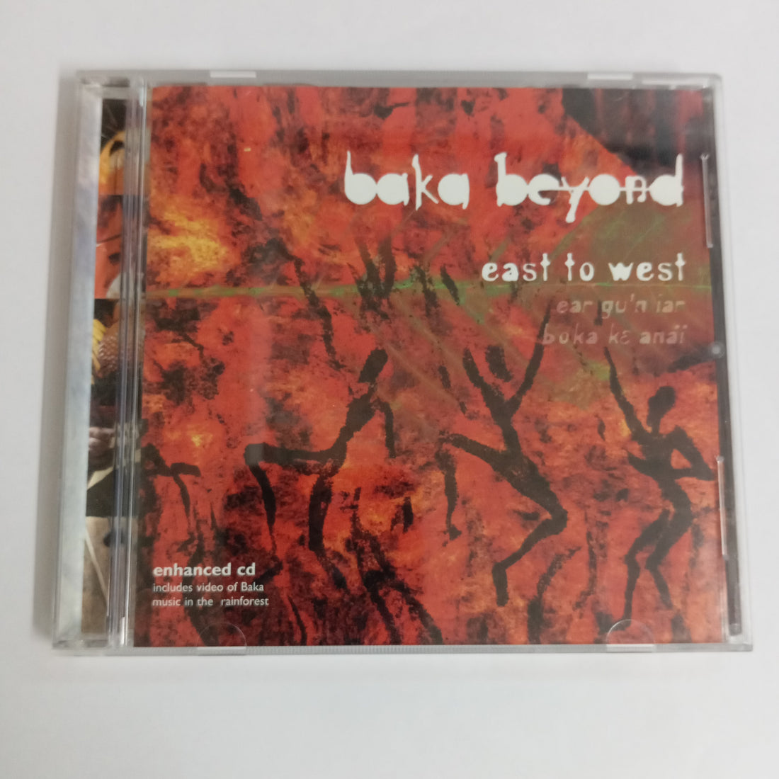 ซีดี Baka Beyond - East To West - Ear Gu'n Iar Boka Ke Anaï (CD) (VG+)