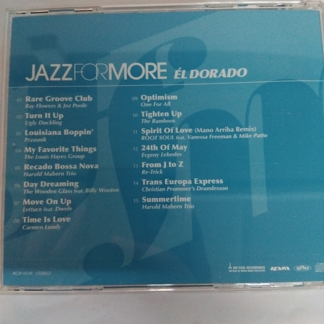 ซีดี Various - Jazz For More Él Dorado (CD) (VG+)