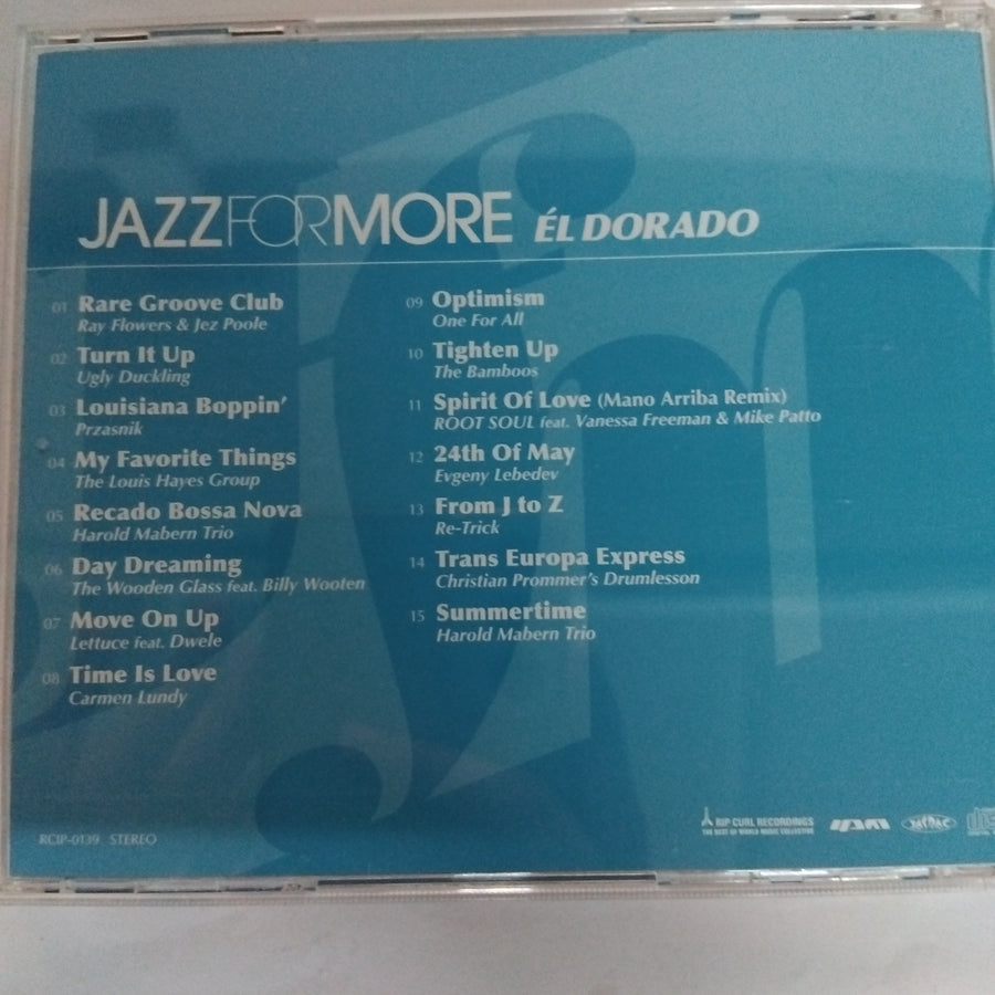 ซีดี Various - Jazz For More Él Dorado (CD) (VG+)