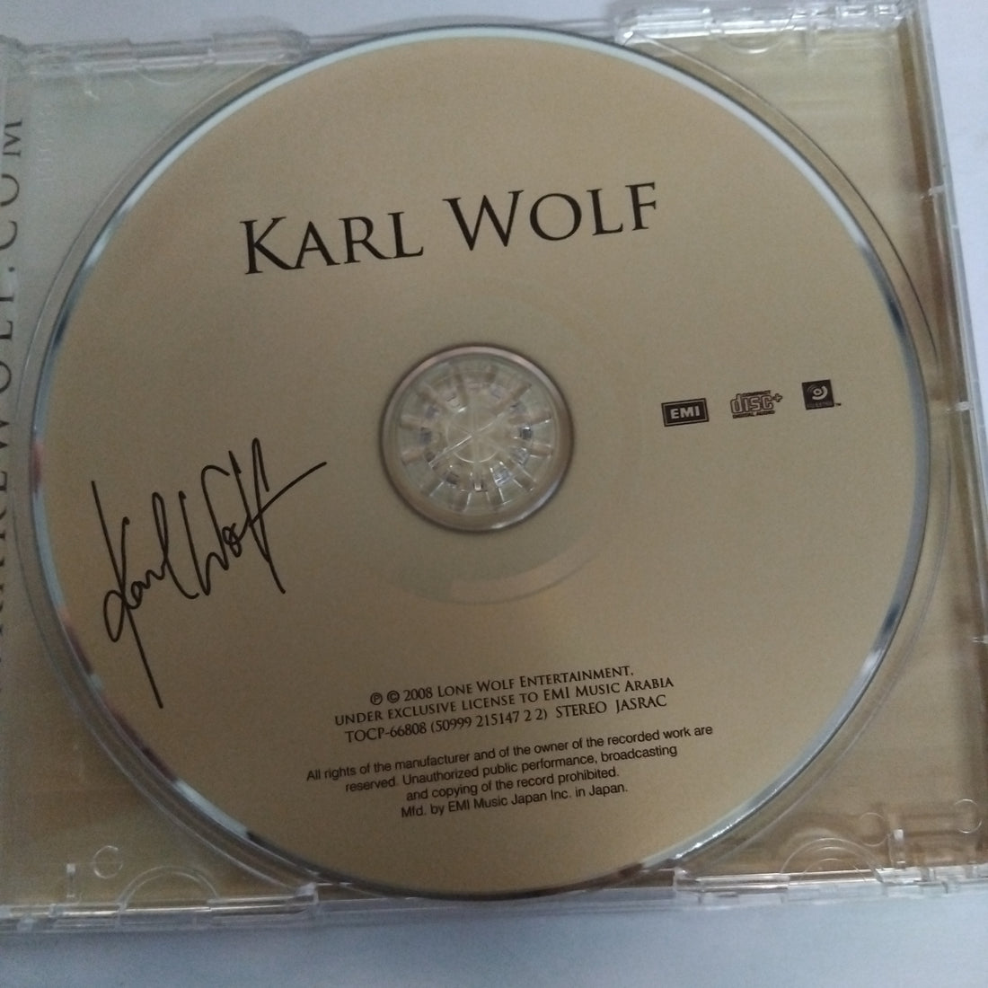 ซีดี Karl Wolf - Karl Wolf CD VG+