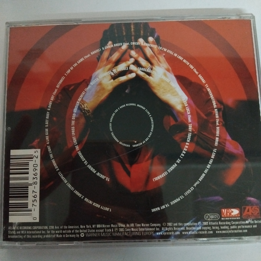 ซีดี Sean Paul - Dutty Rock (CD) (VG+)