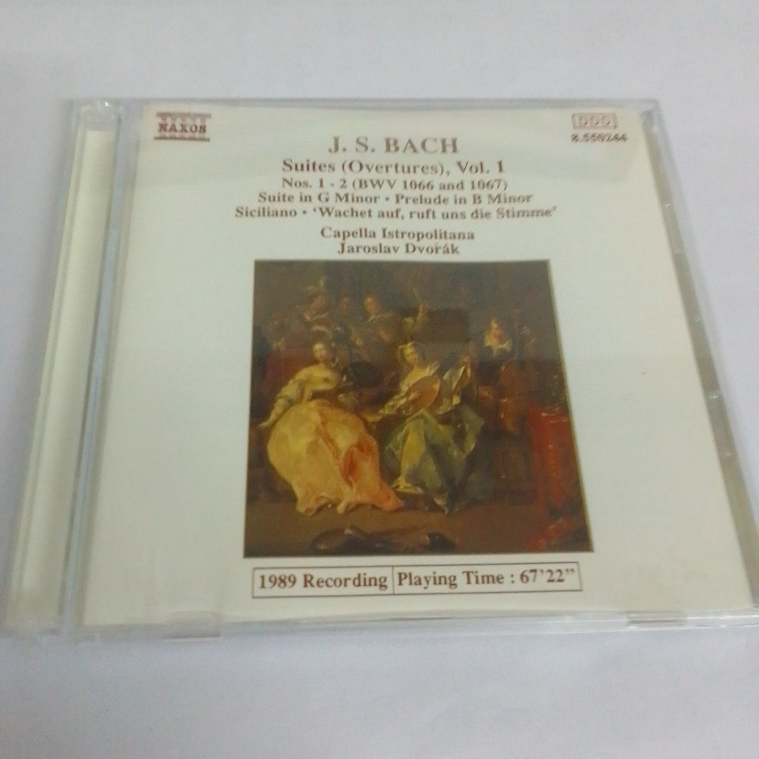 ซีดี Johann Sebastian Bach - Suites (Overtures), Vol. 1 (CD) (VG+)