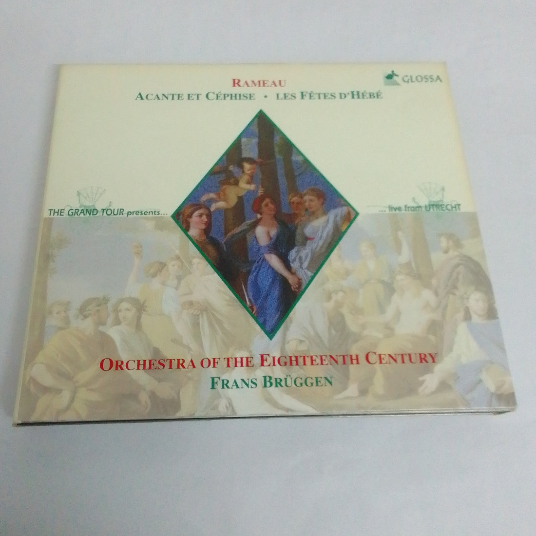 ซีดี Jean-Philippe Rameau, Orchestra Of The 18th Century, Frans Brüggen - Acante Et Céphise • Les Fêtes D'Hébé (CD) (VG+)