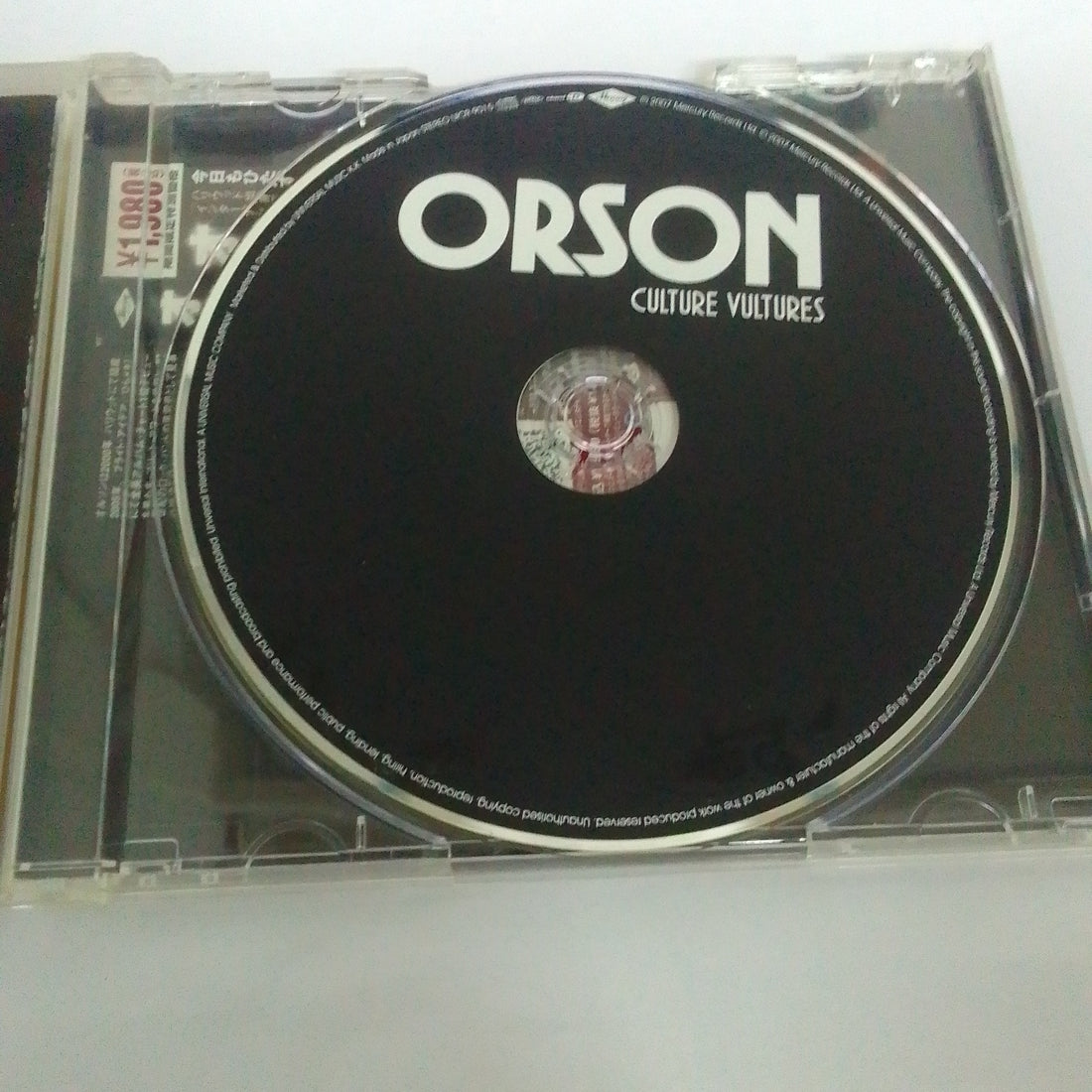 Orson  - Culture Vultures (CD) (VG+)