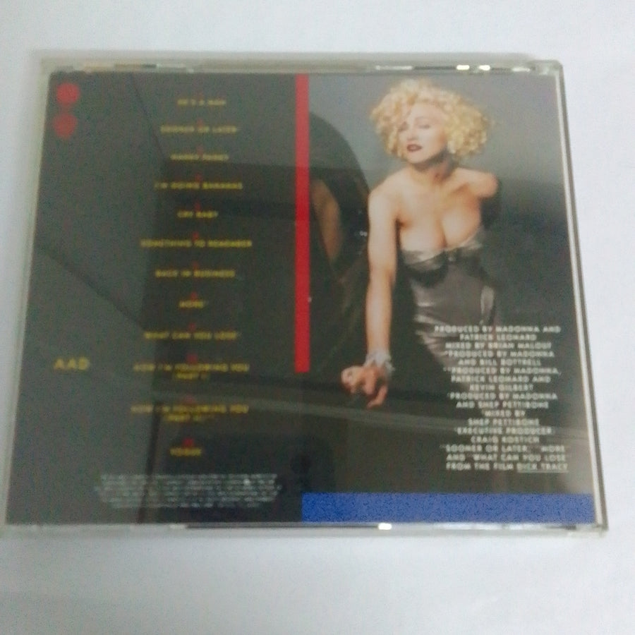 ซีดี Madonna - I'm Breathless (Music From And Inspired By The Film Dick Tracy) (CD) (VG+)