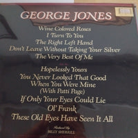 แผ่นเสียง George Jones  - Wine Colored Roses (Vinyl) (VG+)