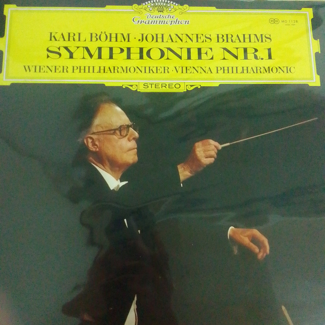 แผ่นเสียง Karl Böhm • Johannes Brahms, Wiener Philharmoniker - Symphonie Nr. 1 (Vinyl) (VG+)