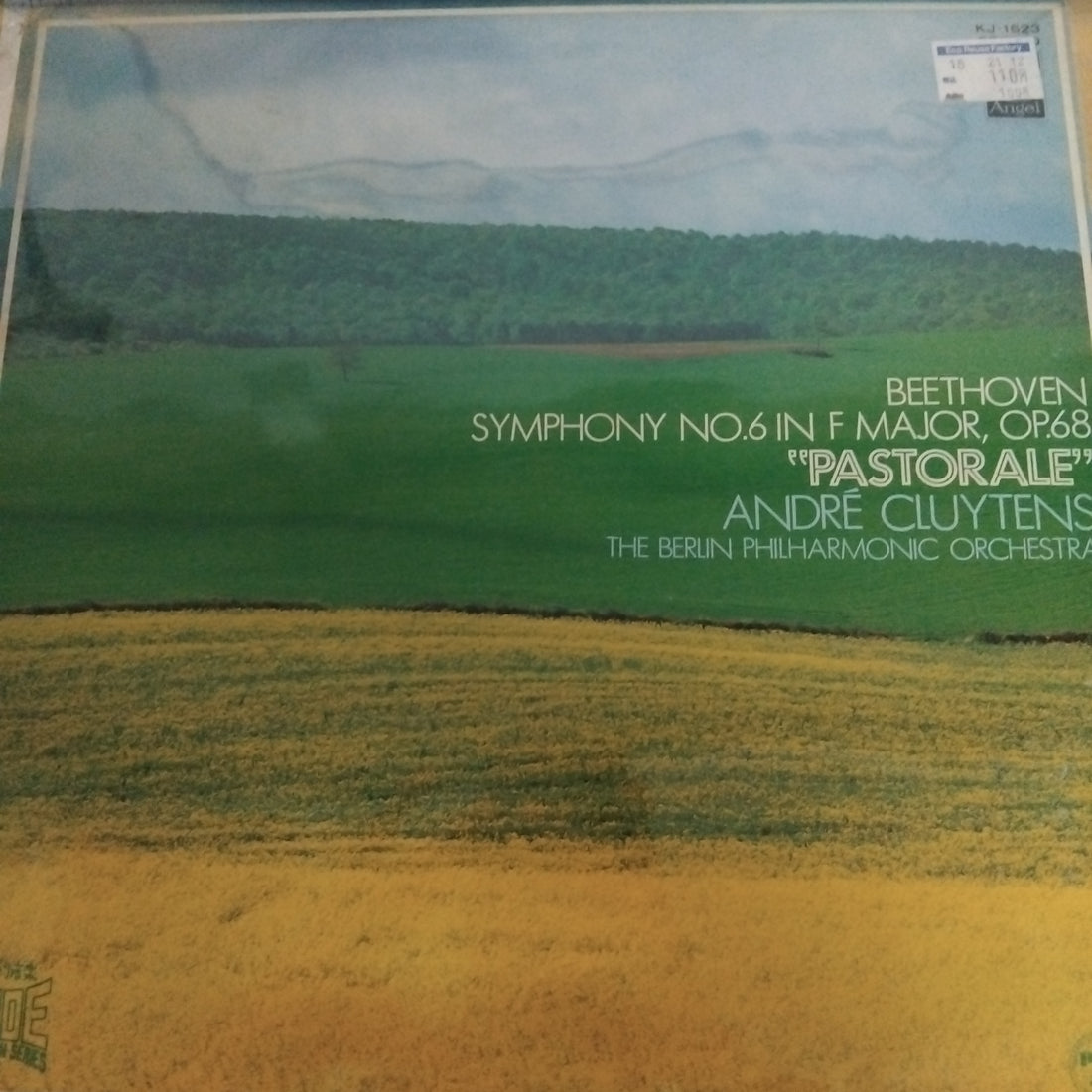 แผ่นเสียง Ludwig van Beethoven - André Cluytens, Berliner Philharmoniker - Symphony 6 Pastoral (Vinyl) (VG+)