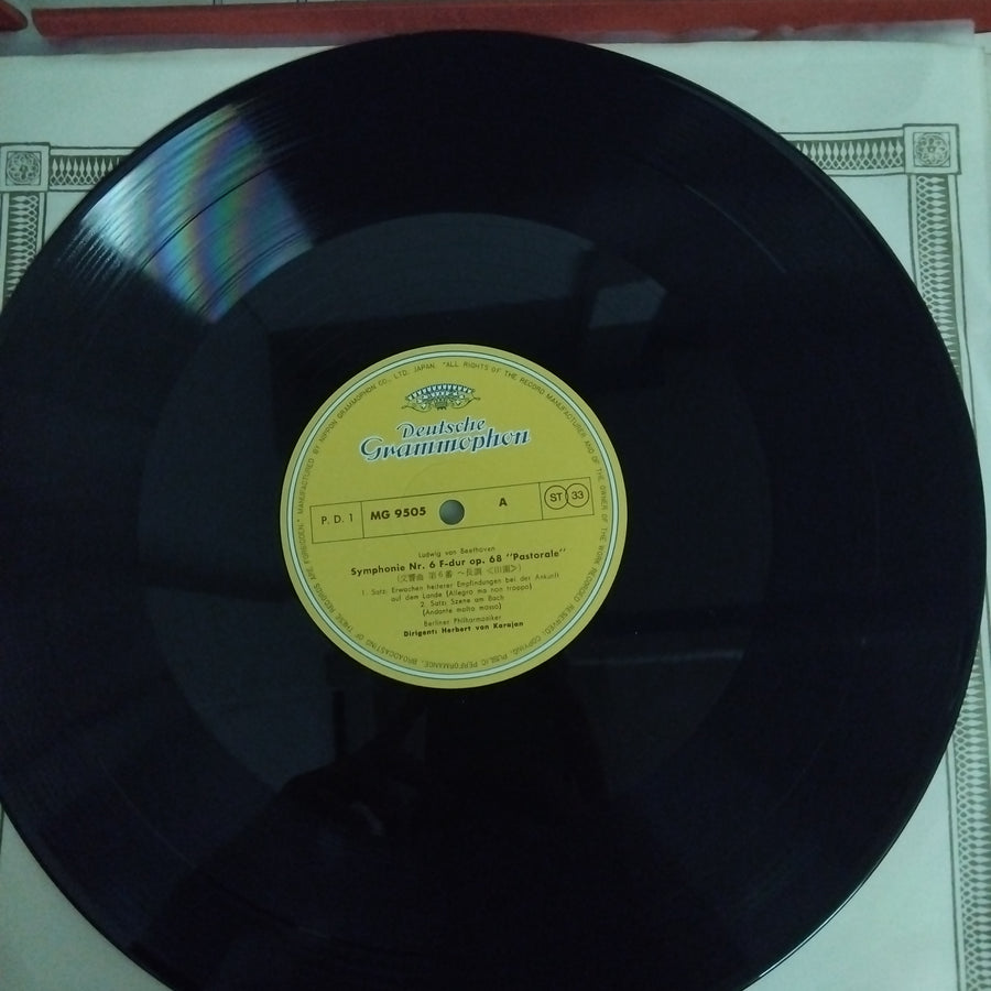 แผ่นเสียง Herbert von Karajan, Berliner Philharmoniker - Beethoven Edition - 9 Symphonien (Vinyl) (VG+) (9LPs)