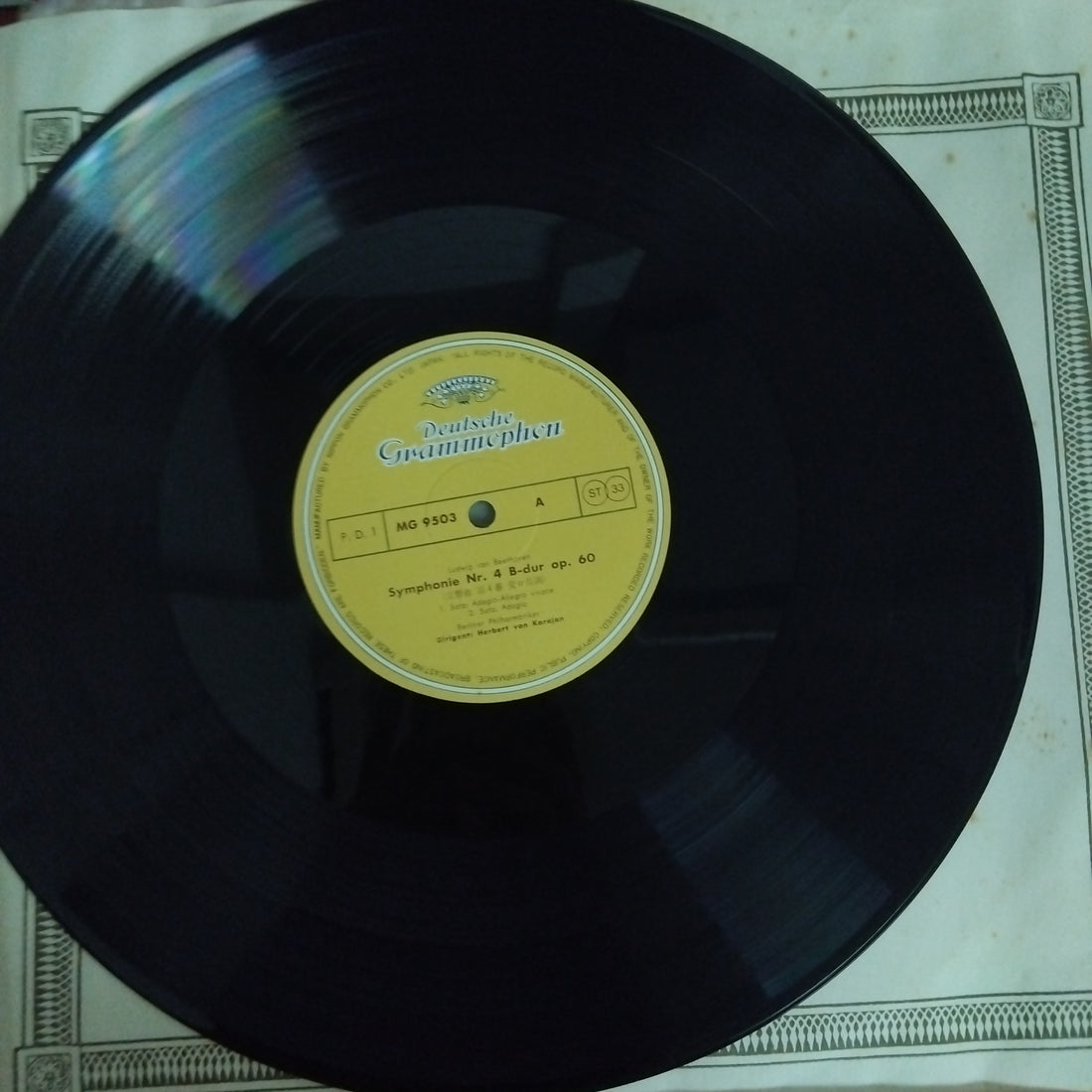 แผ่นเสียง Herbert von Karajan, Berliner Philharmoniker - Beethoven Edition - 9 Symphonien (Vinyl) (VG+) (9LPs)