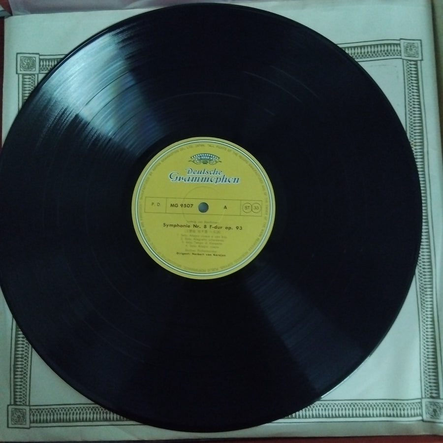 แผ่นเสียง Herbert von Karajan, Berliner Philharmoniker - Beethoven Edition - 9 Symphonien (Vinyl) (VG+) (9LPs)