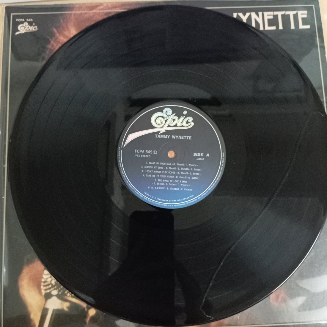 แผ่นเสียง Tammy Wynette - Tammy Wynette (Vinyl) (VG+)