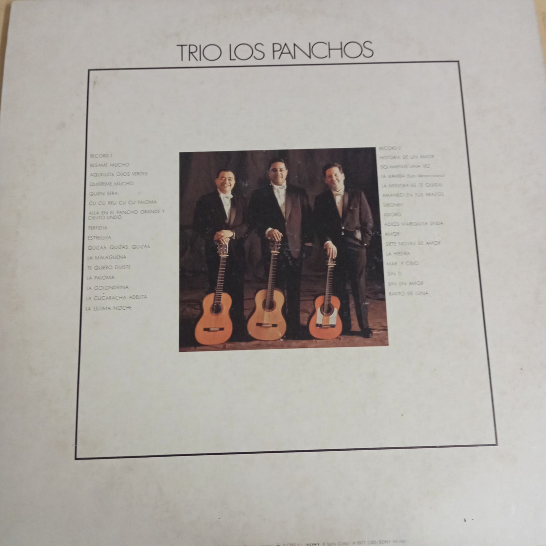 แผ่นเสียง Trio Los Panchos - Golden Grand Prix 30 (Vinyl) (VG) (2LPs)