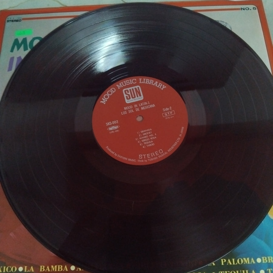 แผ่นเสียง Nico Gomez And His Orchestra, Los Sol De Mexicana - Mood In Latin 1 = ムードインラテン・1 Vinyl VG+