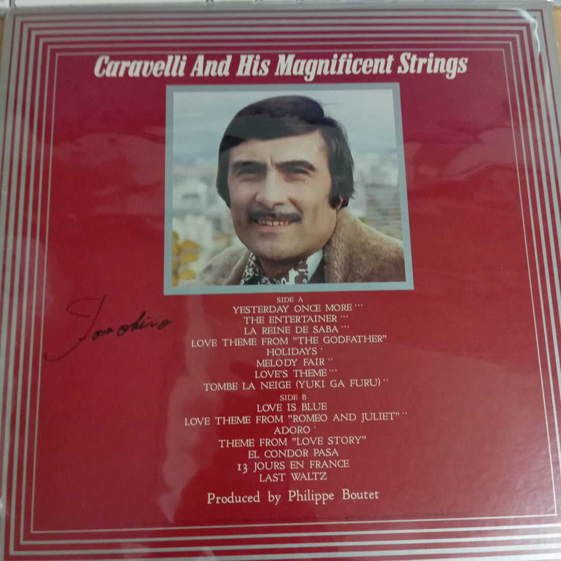 แผ่นเสียง Caravelli And His Magnificent Strings - Caravelli's Golden Love Sounds (Vinyl) (VG+)