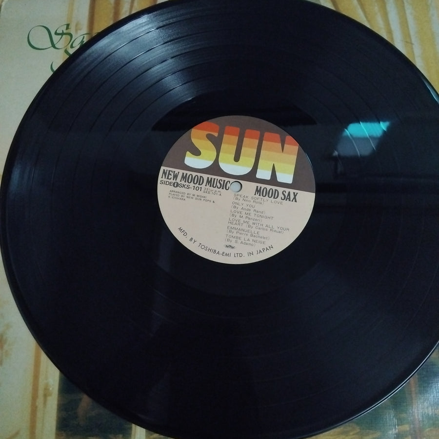 แผ่นเสียง New Sun Pops Orchestra - Sax Mood (Vinyl) (VG+)