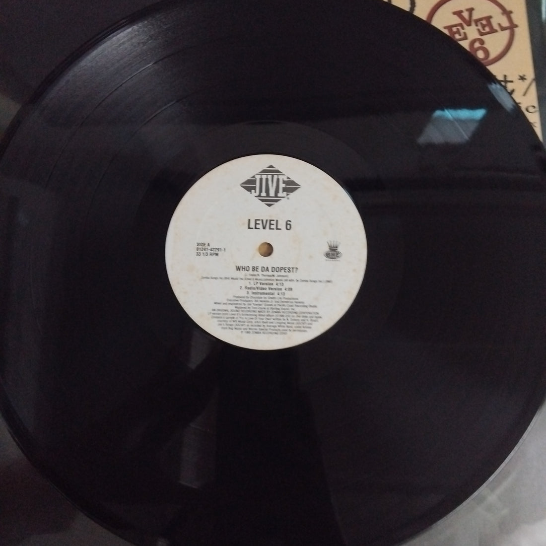 แผ่นเสียง Level 6 - Who Be Da Dopest? / Serve Da Mic (Vinyl) (VG+)