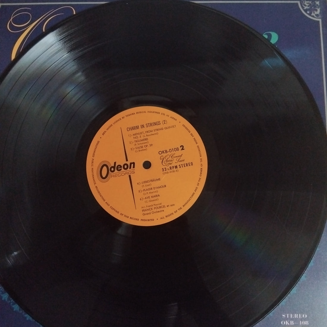 แผ่นเสียง Franck Pourcel Et Son Grand Orchestre - Charm In Strings 2 (Vinyl) (VG+)