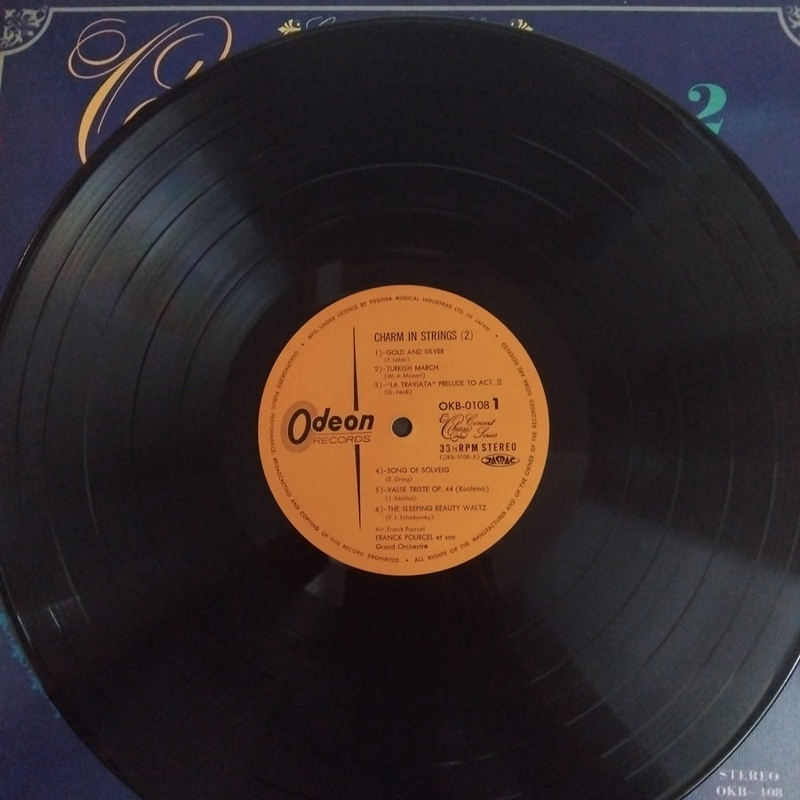 แผ่นเสียง Franck Pourcel Et Son Grand Orchestre - Charm In Strings 2 (Vinyl) (VG+)