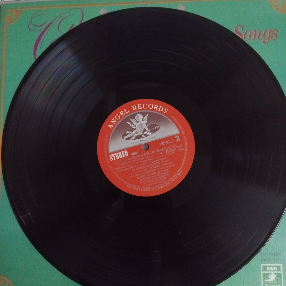 แผ่นเสียง Giuseppe di Stefano - Charm In Naples Songs Vinyl VG+