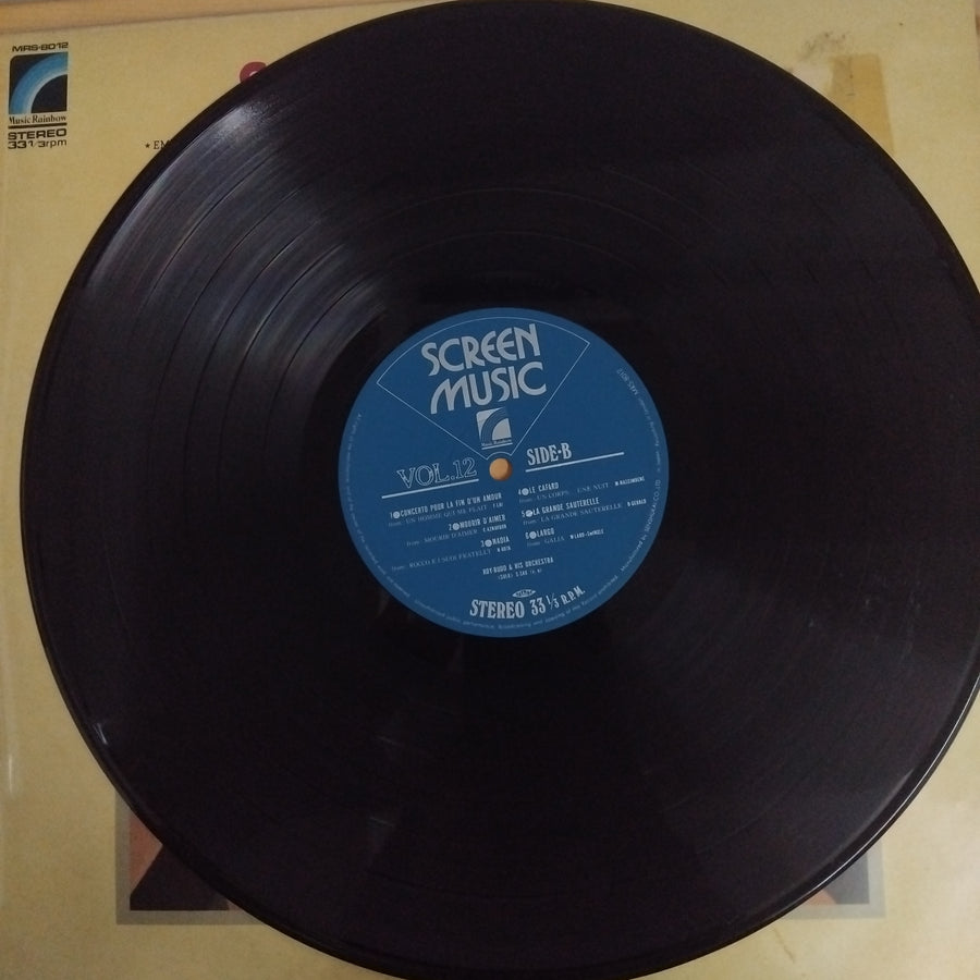 แผ่นเสียง Roy Budd And His Orchestra - Screen Music Vol. 12 (Vinyl) (VG+)