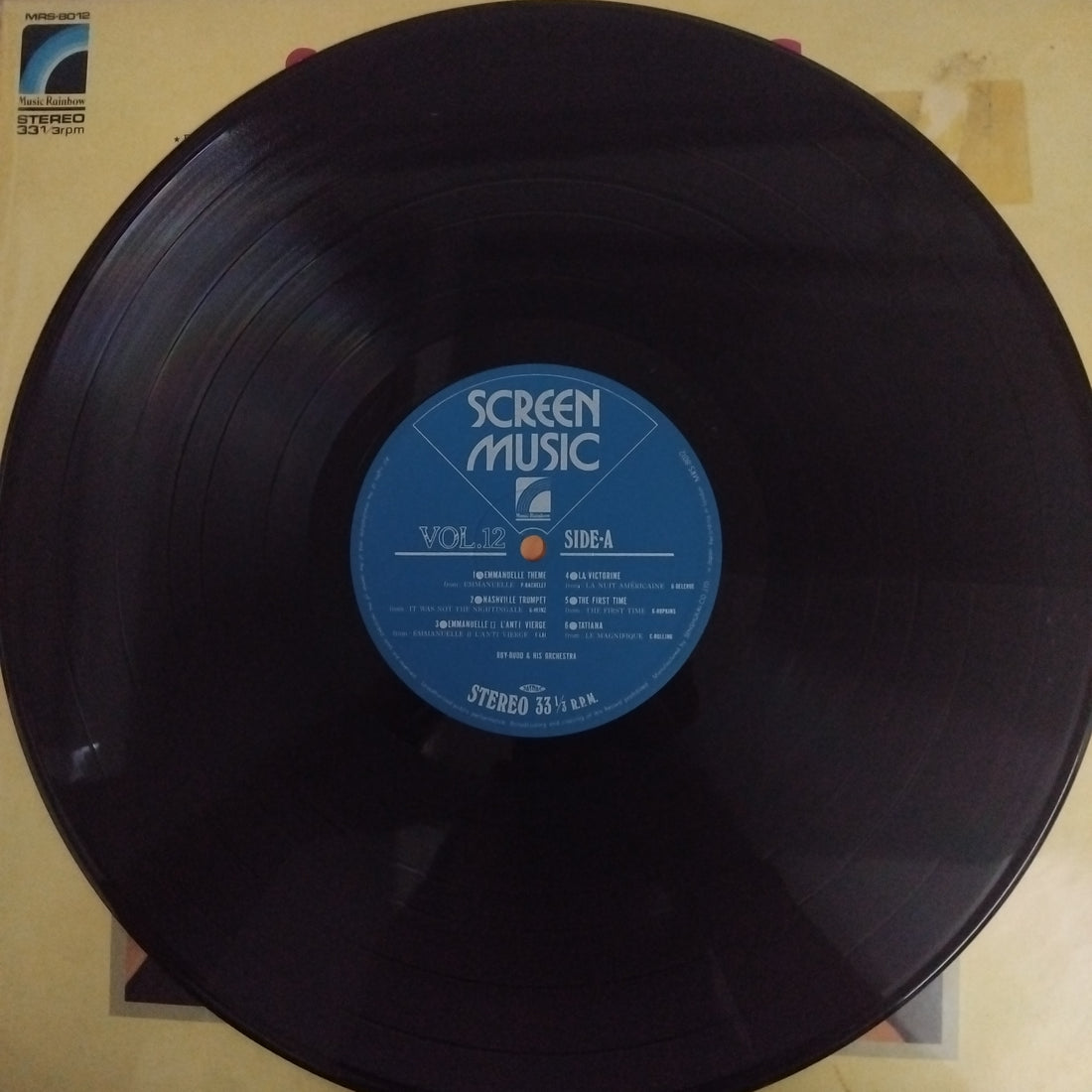 แผ่นเสียง Roy Budd And His Orchestra - Screen Music Vol. 12 (Vinyl) (VG+)