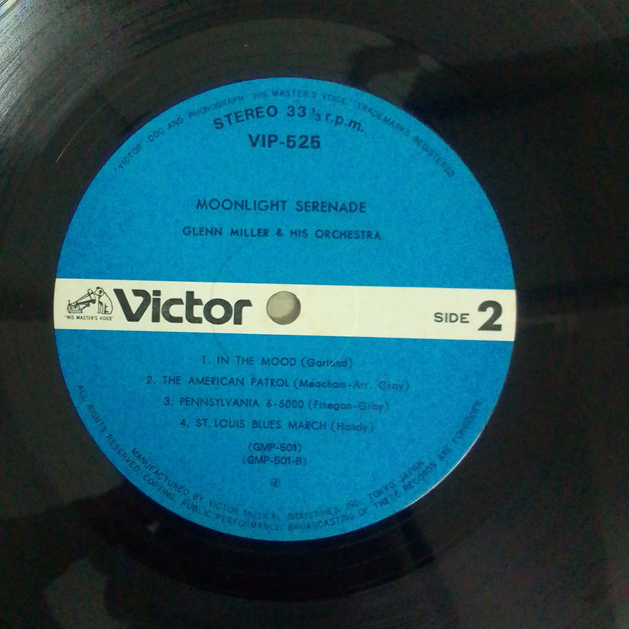 แผ่นเสียง The Glenn Miller Orchestra - Moonlight Serenade (Vinyl) (VG+)