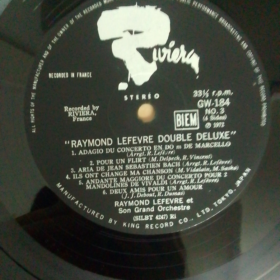 แผ่นเสียง Raymond Lefèvre Et Son Grand Orchestre - Raymond Lefèvre Double Deluxe (Vinyl) (VG+)