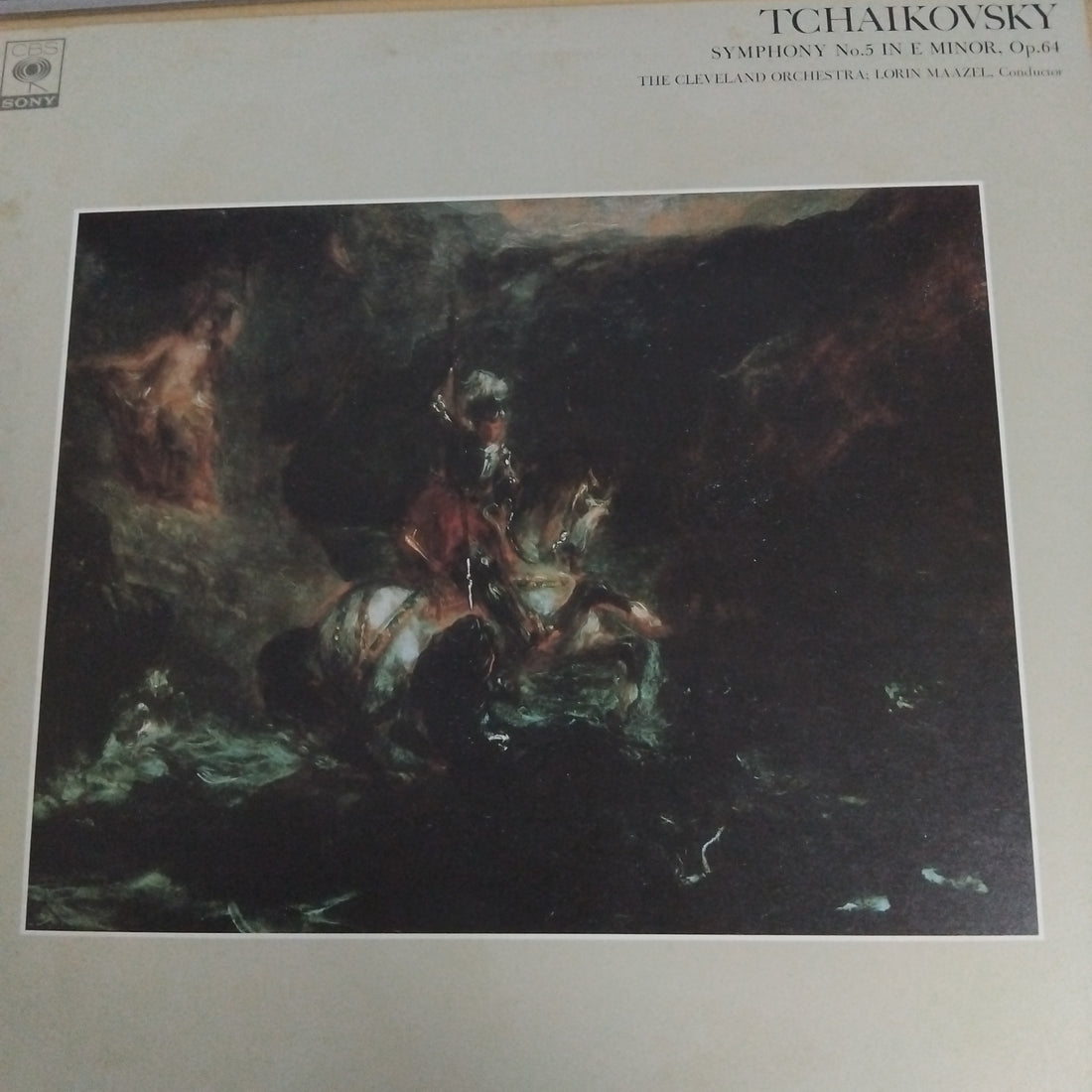 Pyotr Ilyich Tchaikovsky / The Cleveland Orchestra, Lorin Maazel - Tchaikovsky Symphony No.5 In E Minor, Op.64 (Vinyl) (VG+)