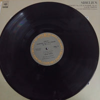 แผ่นเสียง Jean Sibelius - New York Philharmonic, Leonard Bernstein - Symphony No. 2 In D Major, Op. 43 / Valse Triste (Vinyl) (VG+)