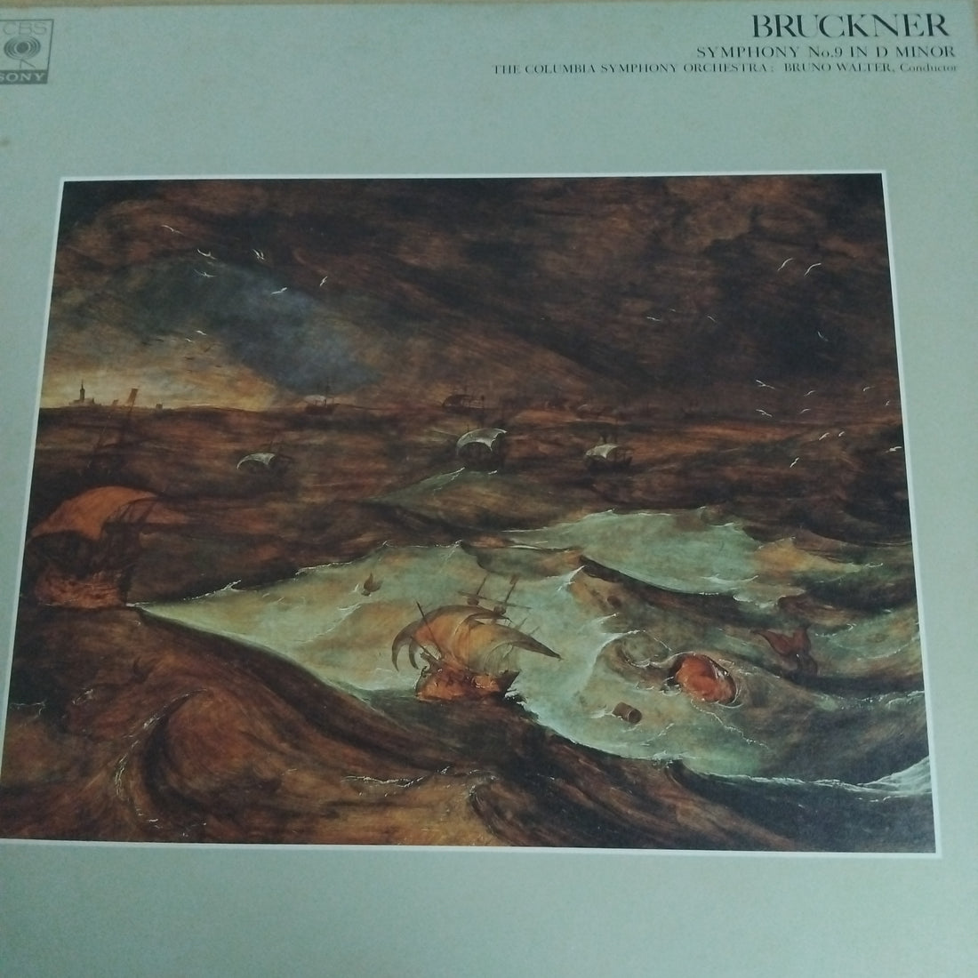 แผ่นเสียง Anton Bruckner, Columbia Symphony Orchestra, Bruno Walter - Symphony No.9 In D Minor (Vinyl) (VG+)