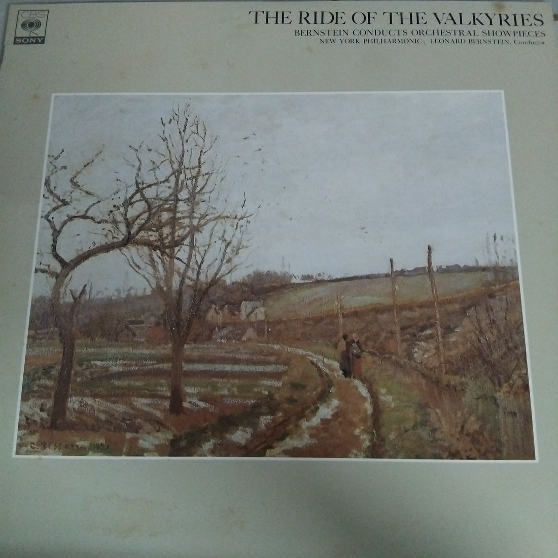 แผ่นเสียง New York Philharmonic, Leonard Bernstein - The Ride Of The Valkyries (Bernstein Conducts Orchestra Showpieces) (Vinyl) (VG+)