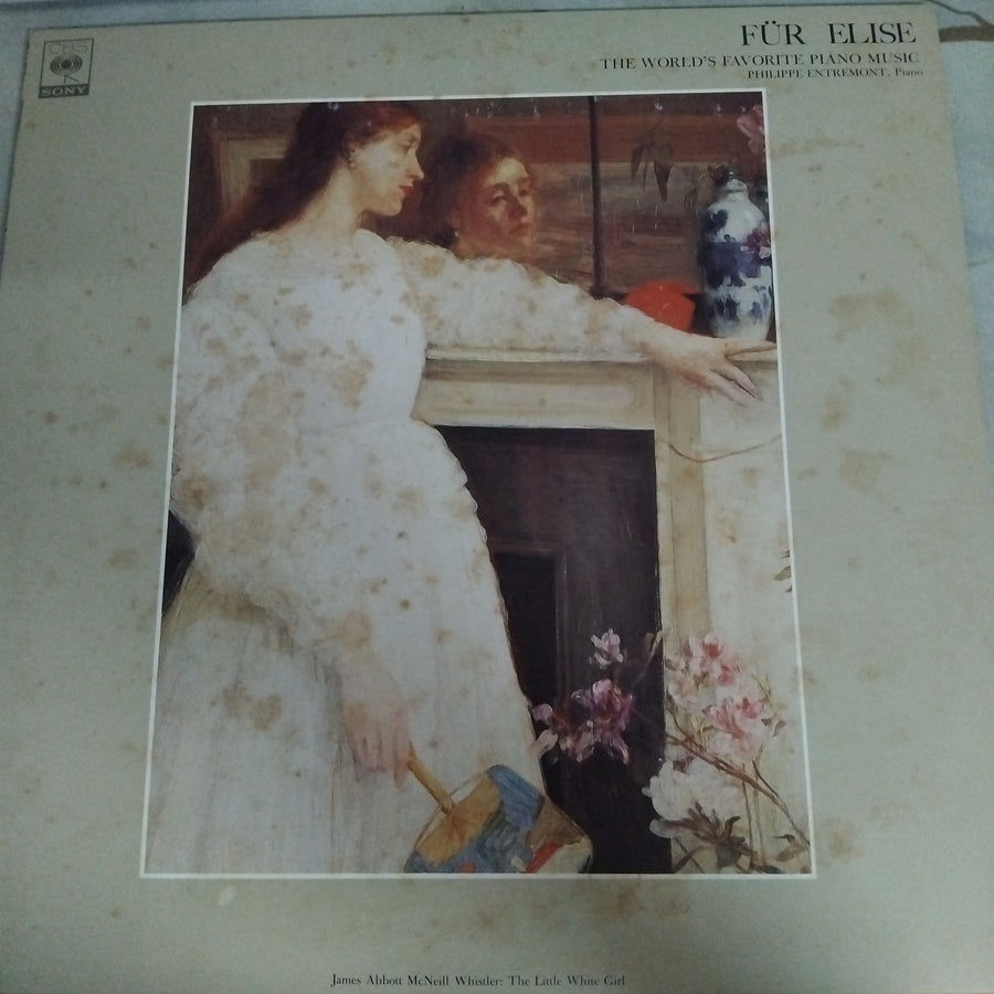 แผ่นเสียง Philippe Entremont - Für Elise - The World's Favorite Piano Music (Vinyl) (VG+)