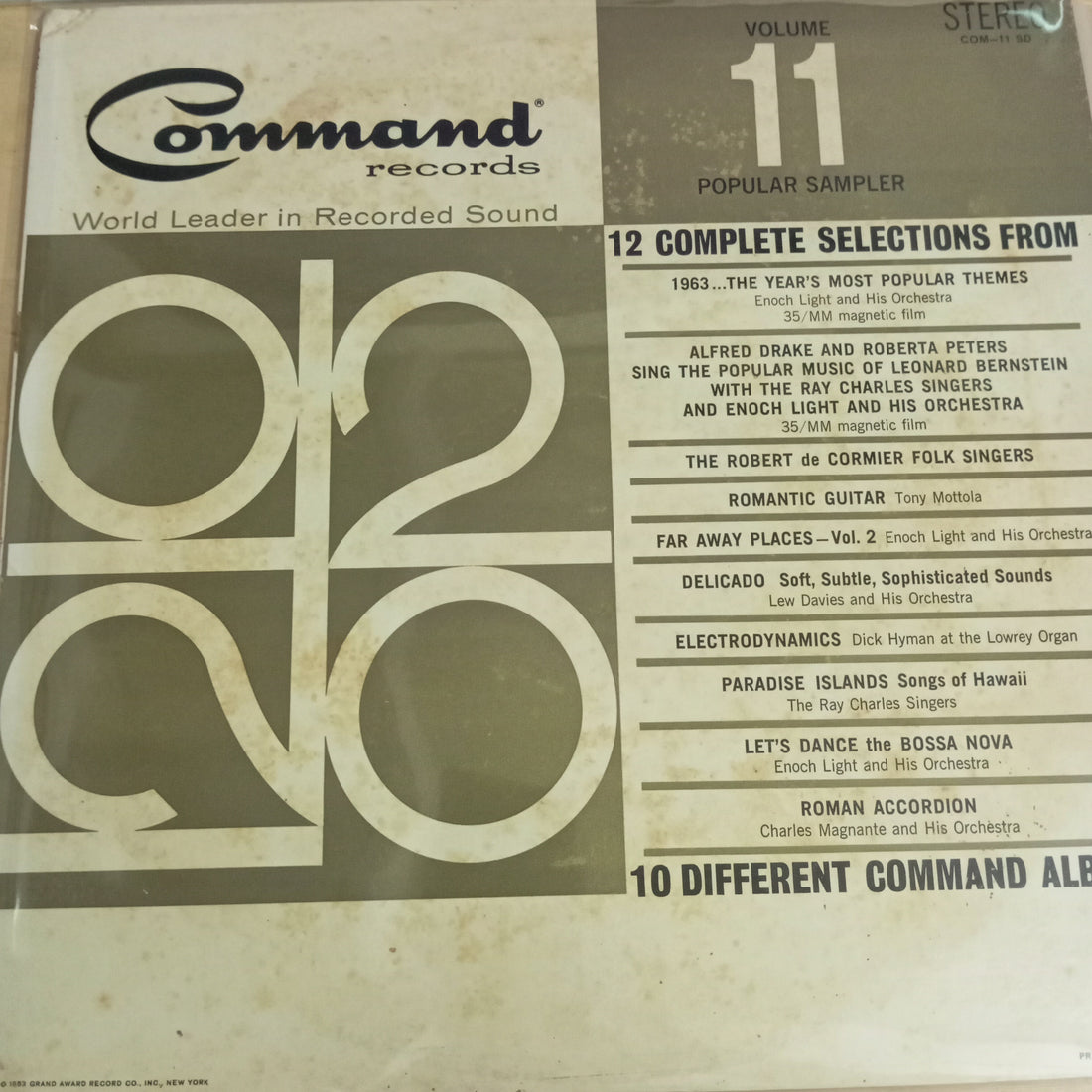 แผ่นเสียง Various - Command Records Volume 11 (Vinyl) (VG)