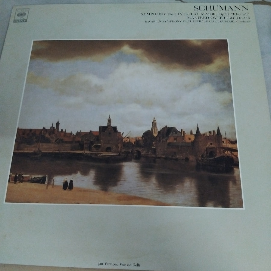 แผ่นเสียง Robert Schumann, Rafael Kubelik, Symphonie-Orchester Des Bayerischen Rundfunks - Symphony No. 3 In E-flat, Op. 97 "Rhenish", Manfred Overture, Op. 115 (Vinyl) (VG+)