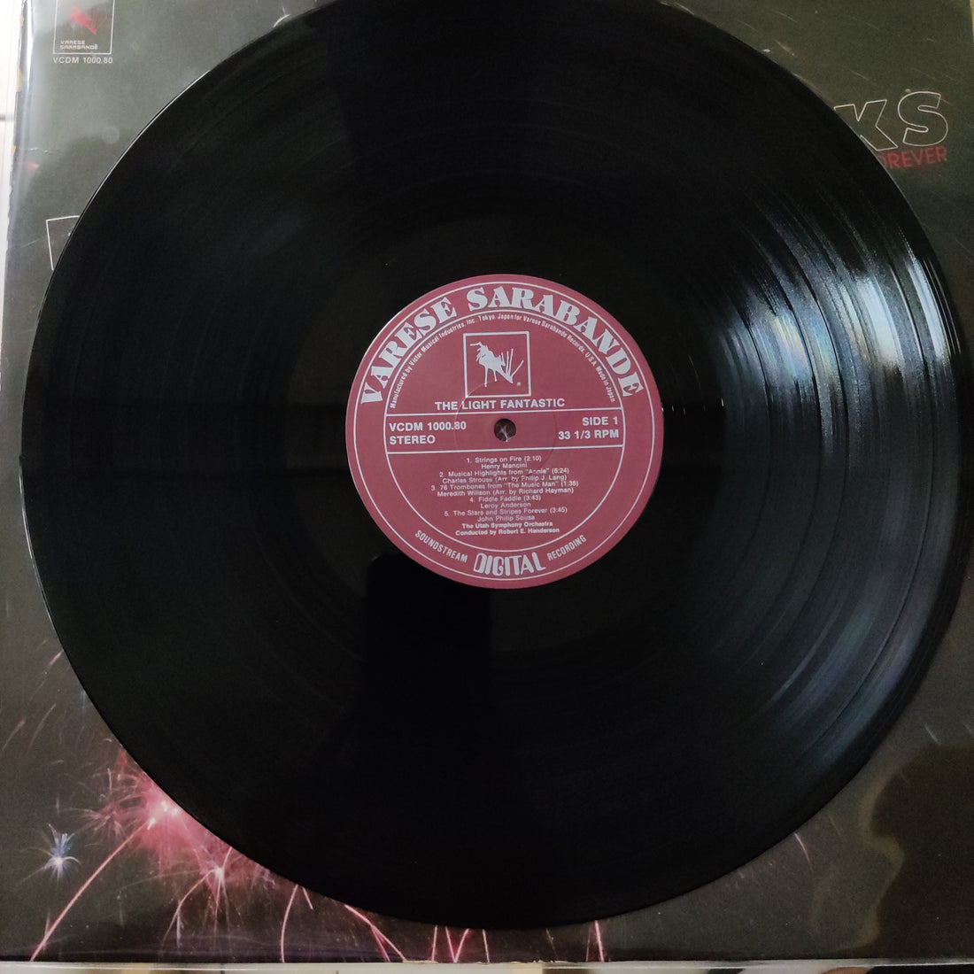 แผ่นเสียง Utah Symphony Orchestra - Digital Fireworks (Vinyl) (VG+)