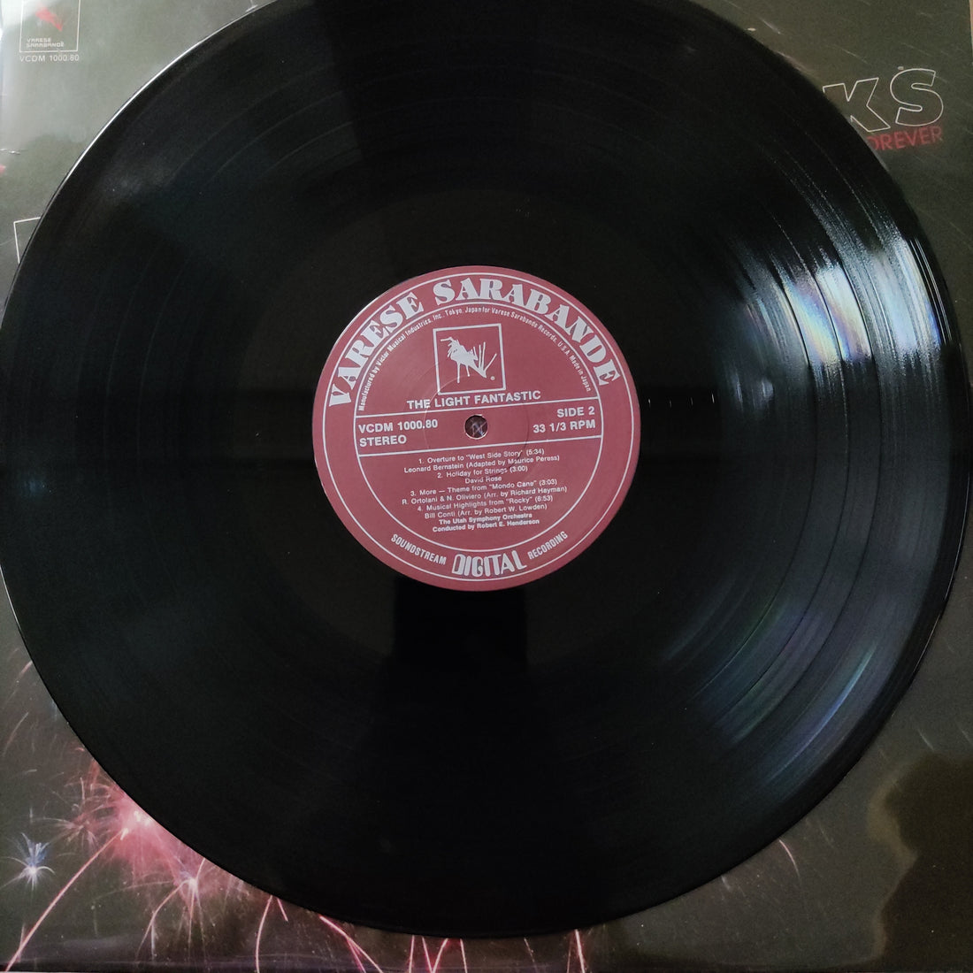 แผ่นเสียง Utah Symphony Orchestra - Digital Fireworks (Vinyl) (VG+)