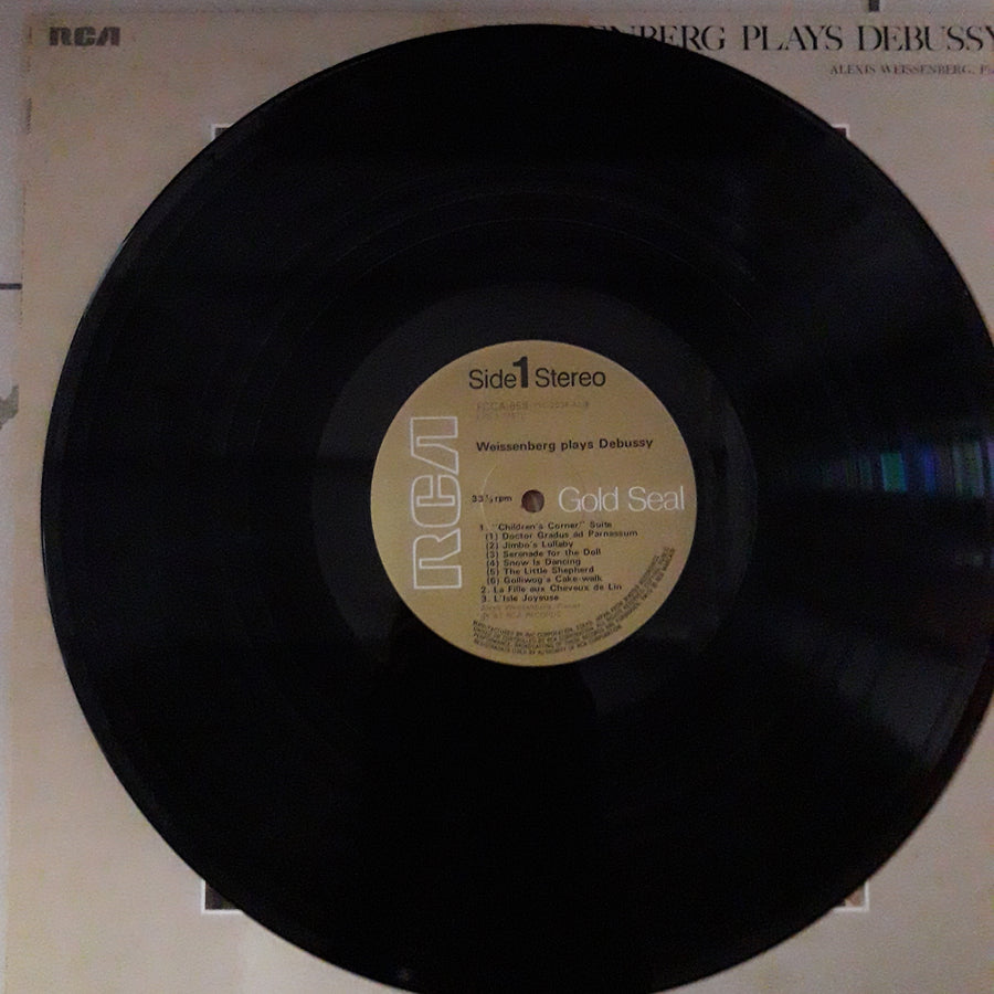 แผ่นเสียง Alexis Weissenberg / Claude Debussy - Weissenberg Plays Debussy (Vinyl) (VG+)