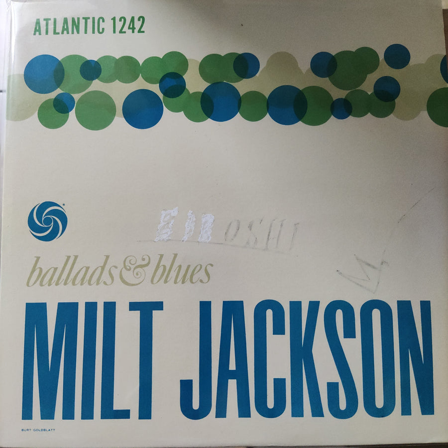 แผ่นเสียง Milt Jackson - Ballads & Blues (Vinyl) (VG+)