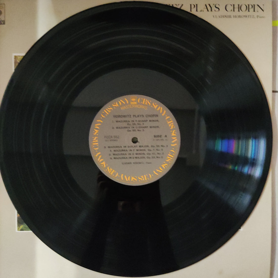 แผ่นเสียง Frédéric Chopin / Vladimir Horowitz - Horowitz Plays Chopin (Vinyl) (VG+)