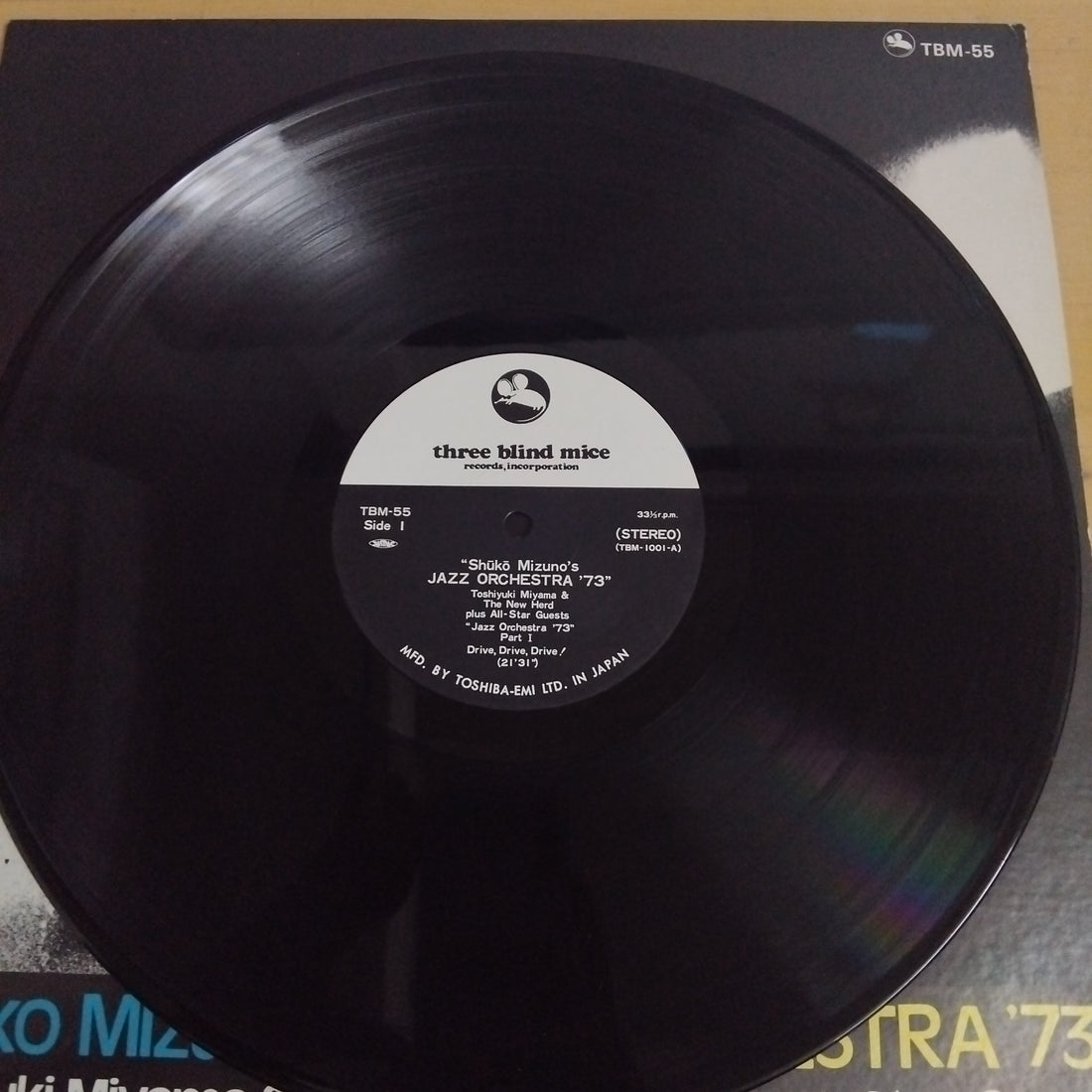 แผ่นเสียง Shuko Mizuno - Shuko Mizuno's Jazz Orchestra '73 (Vinyl) (VG+)